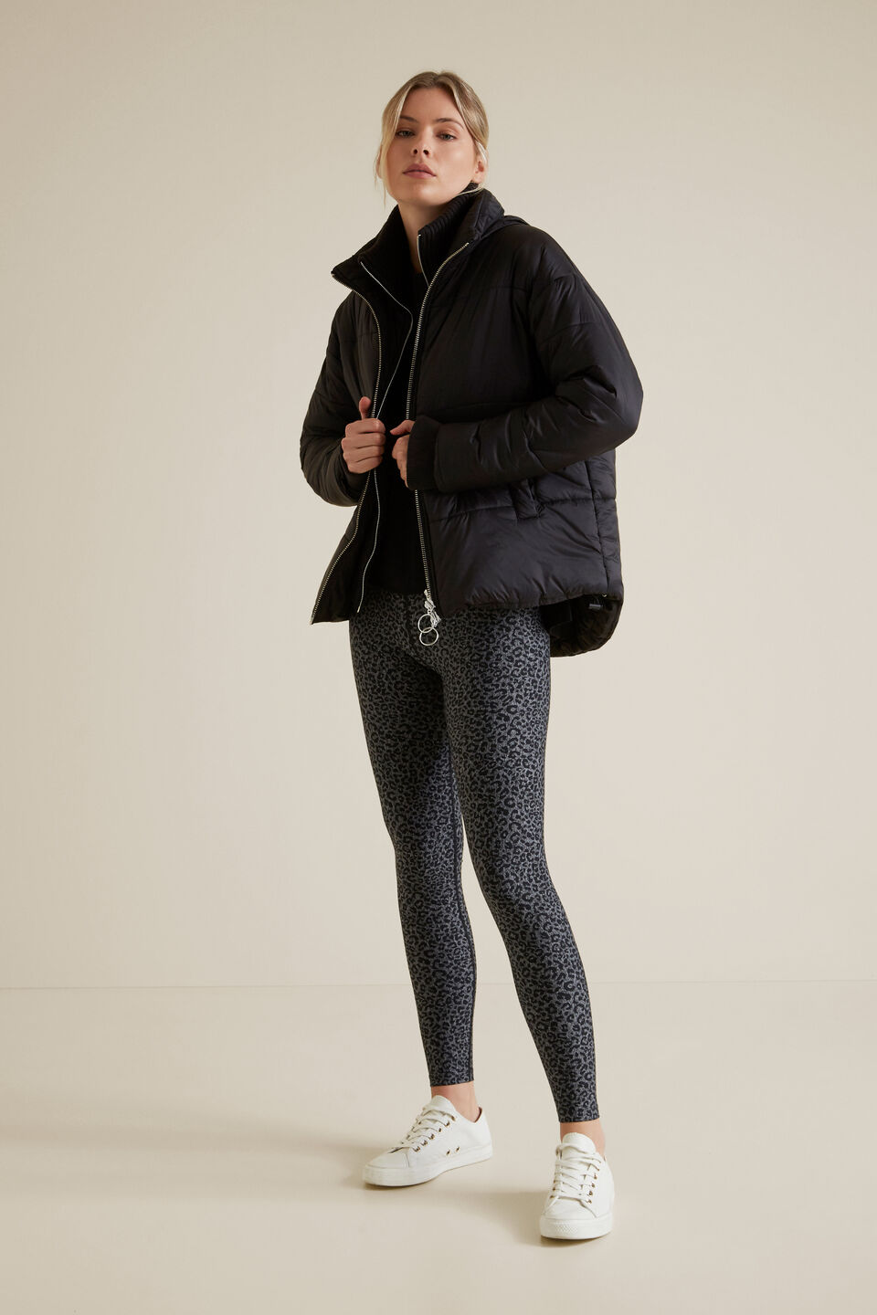 Charcoal Ocelot Legging  