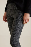 Charcoal Ocelot Legging    hi-res