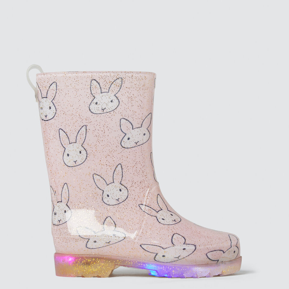 Bunny Light Up Gumboot  