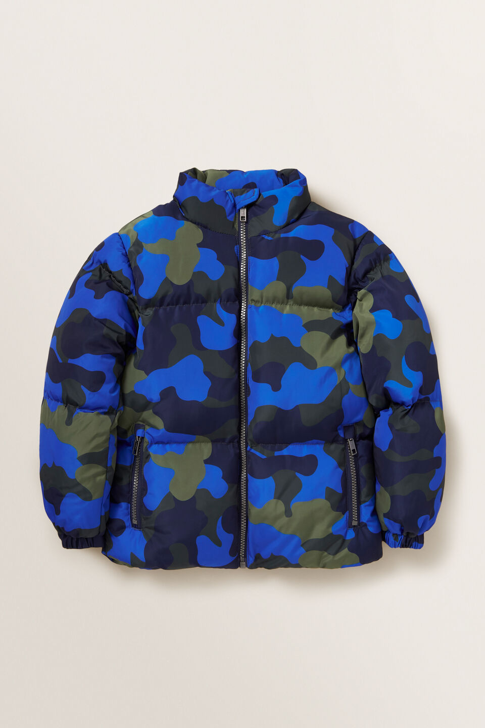 Camo Puffa Jacket  
