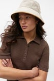 Trim Fabric Bucket Hat  Caramel  hi-res