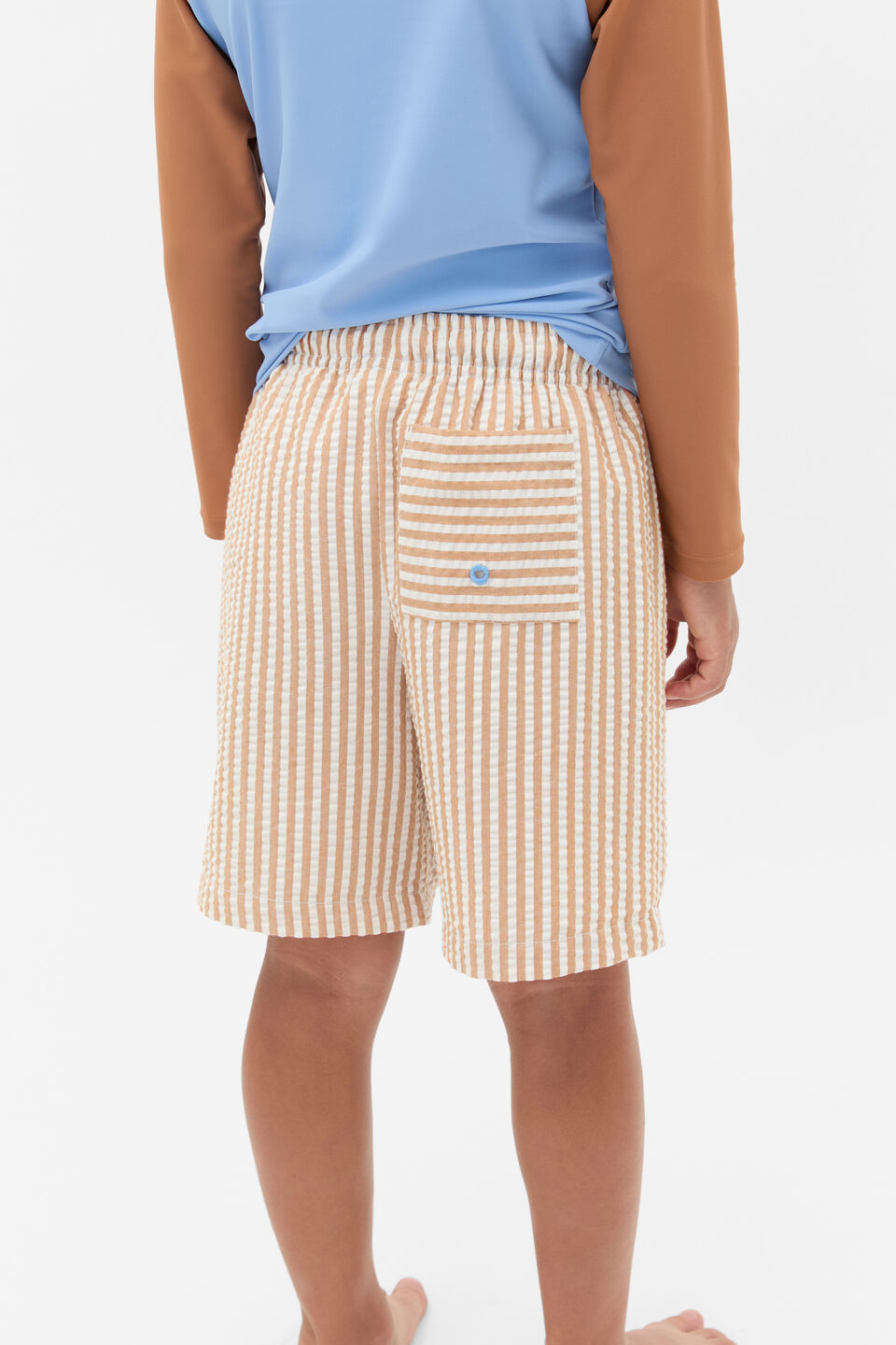 Textured Boardshort  Spice
