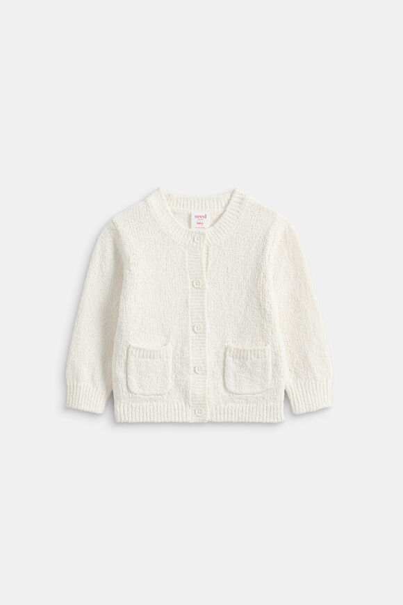 Boucle Cardigan  Classic Cream  hi-res