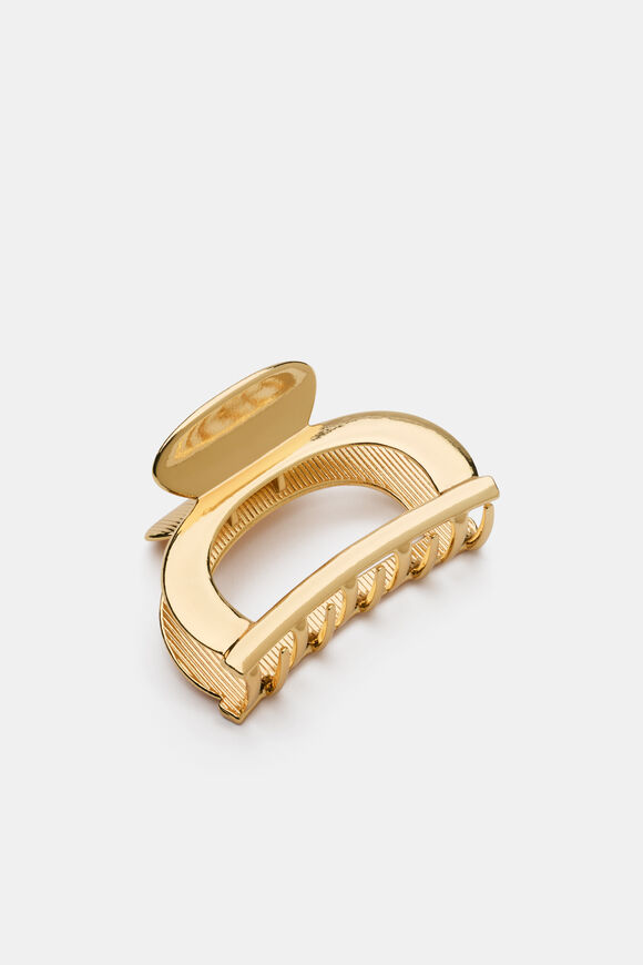 Arch Metal Hair Claw  Gold  hi-res
