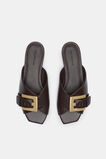 Kaya Buckle Slide  Chocolate  hi-res