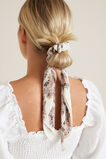 Pleated Scarf Scrunchie    hi-res