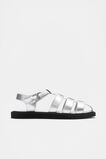 Flatform Fisherman Sandal  Silver  hi-res
