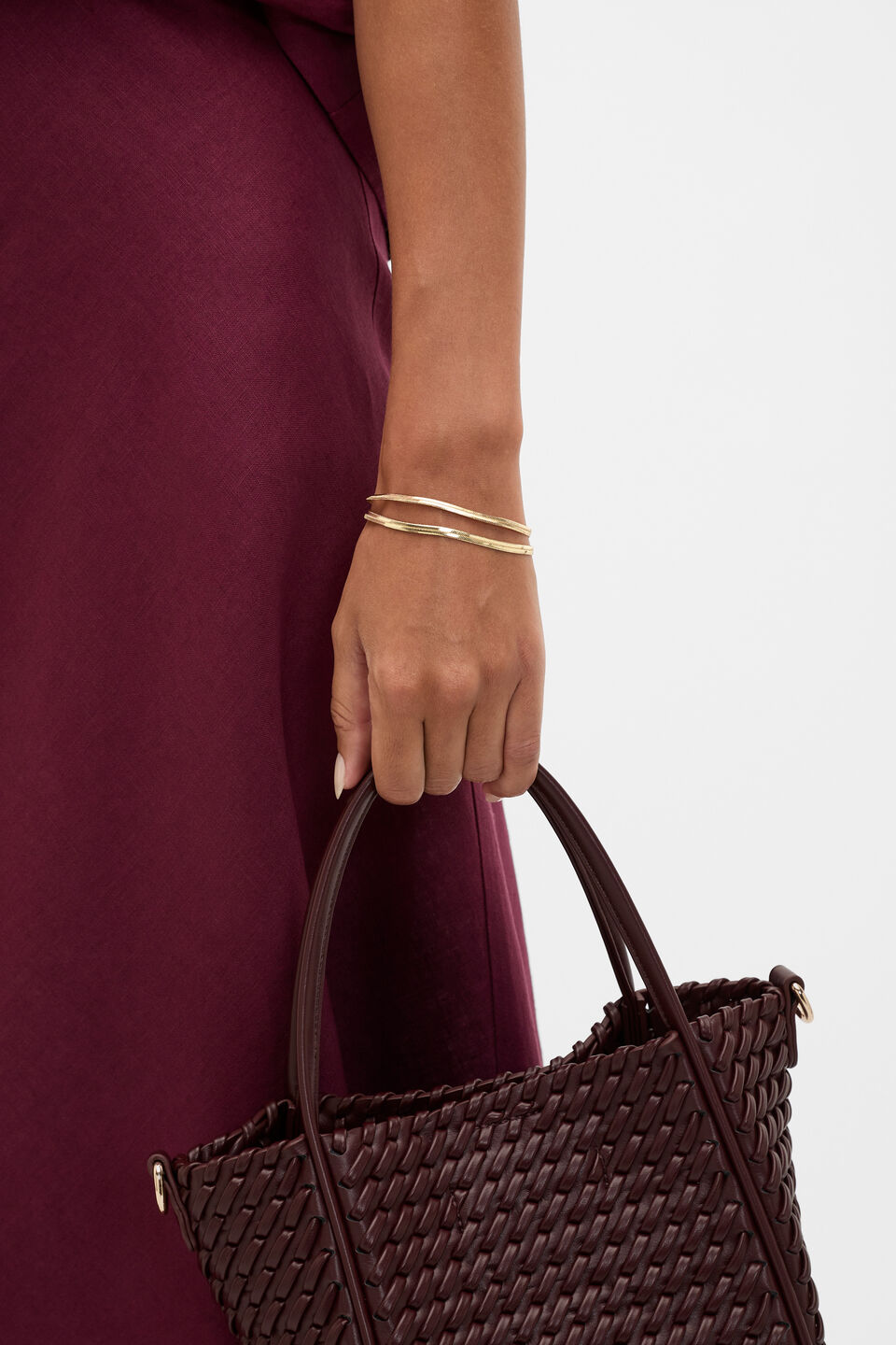 Double Layer Bracelet  Gold