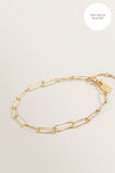 Fine Wide Chain Bracelet  9  hi-res
