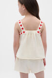 Heart Woven Pyjama  Vintage Cream  hi-res
