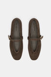 Arlo Ballet Flat  Chocolate Suede  hi-res