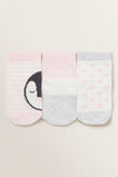 Penguin 3 Pack Socks    hi-res