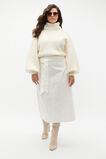 Denim Tie Waist Skirt  Cloud Cream  hi-res