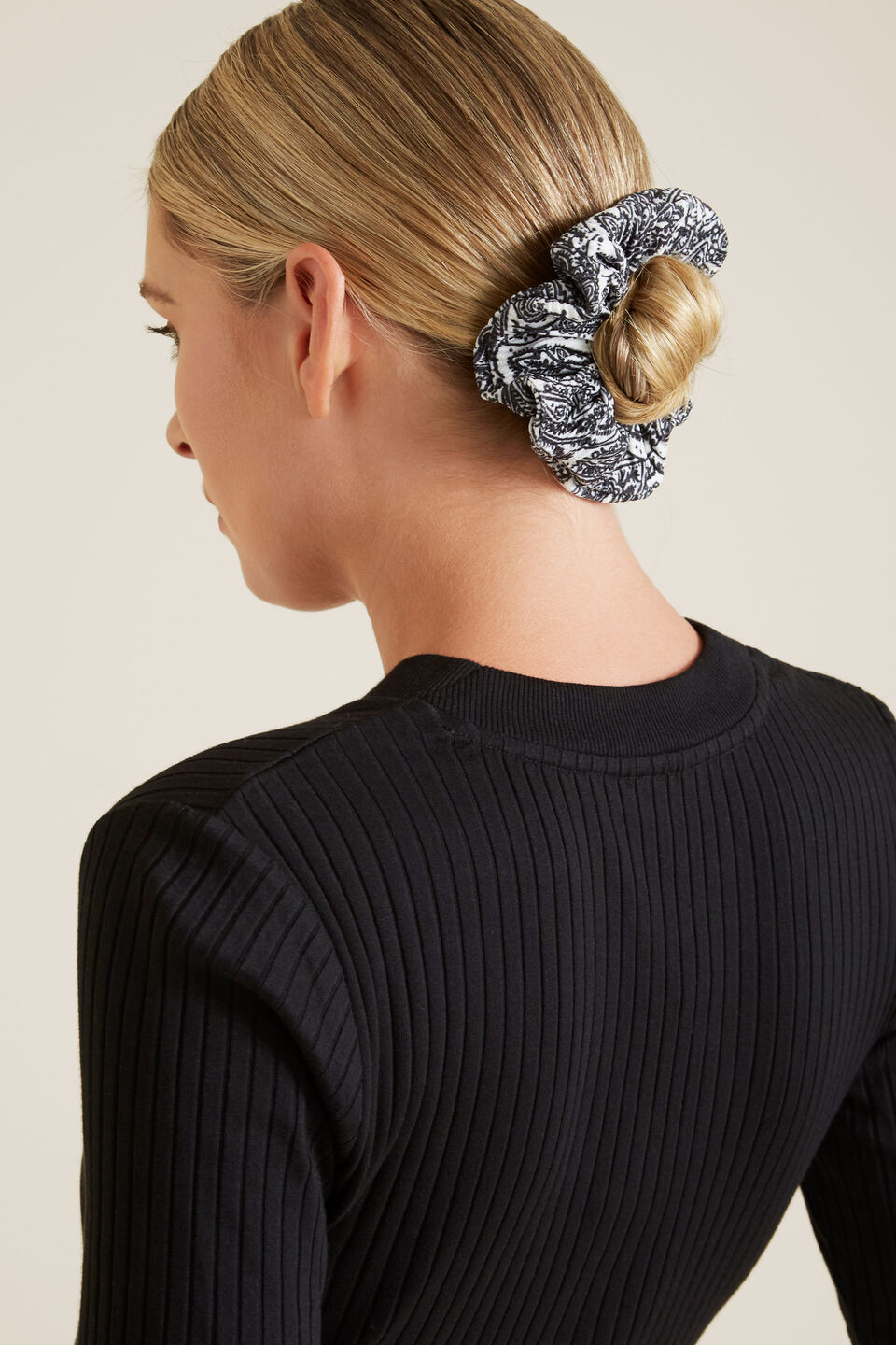 Printed Scrunchie  