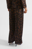 Abstract Wide Leg Pant  Hot Chocolate Abstract  hi-res