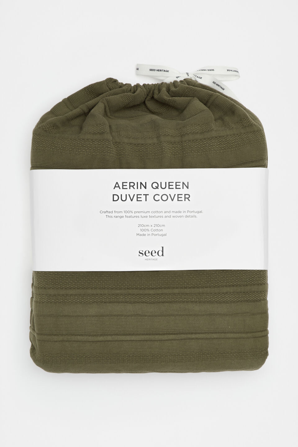 Aerin Queen Duvet Cover  Rainforest