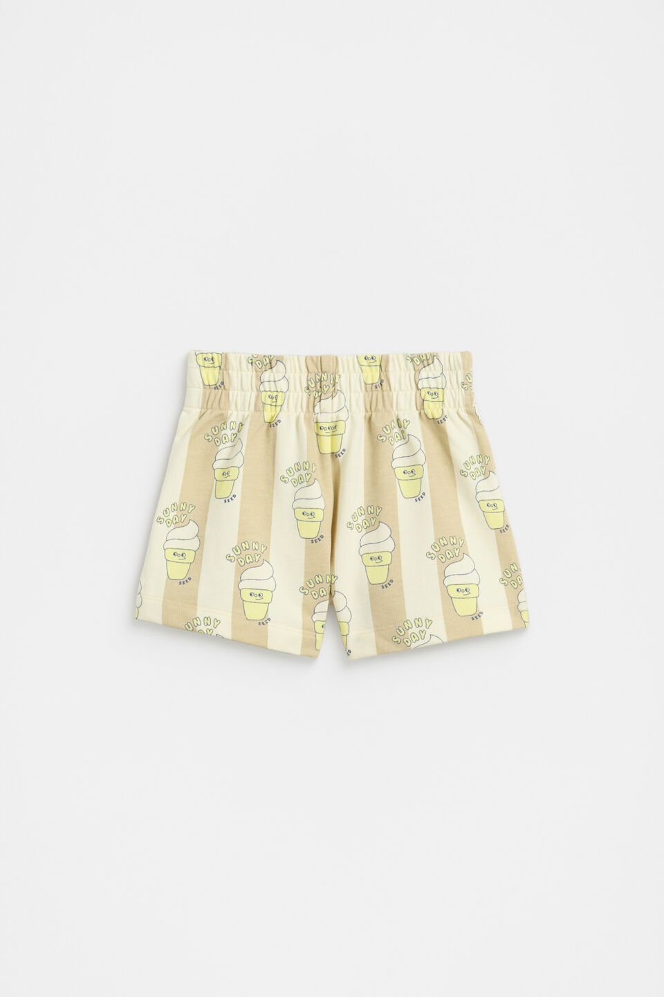 Ice Cream Short  Ecru