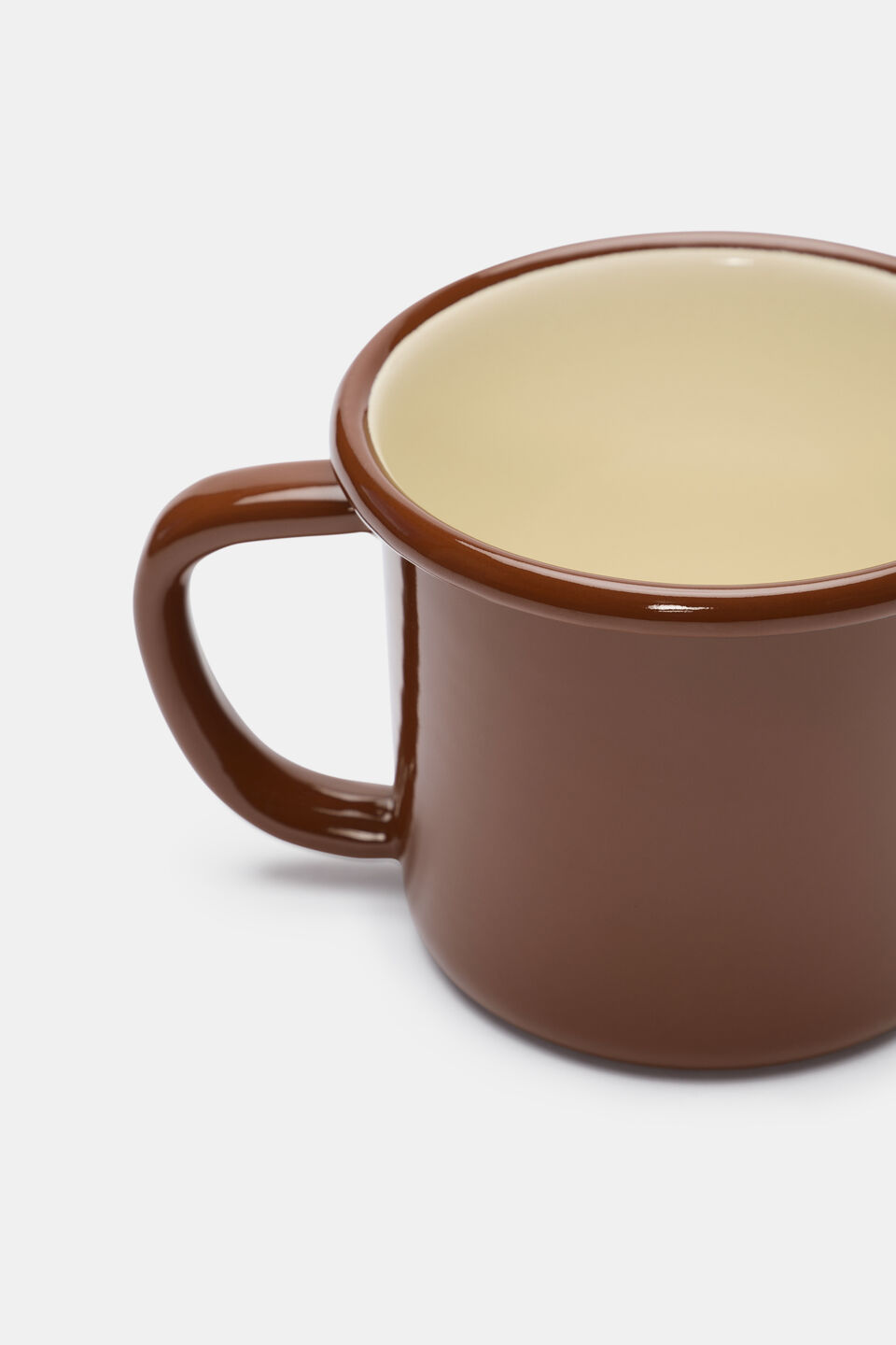 Elias Enamel Mug  Biscoff