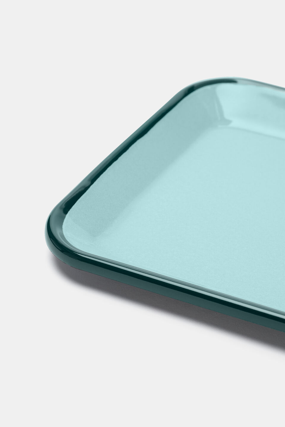 Elias Enamel Tray  Twilight Blue