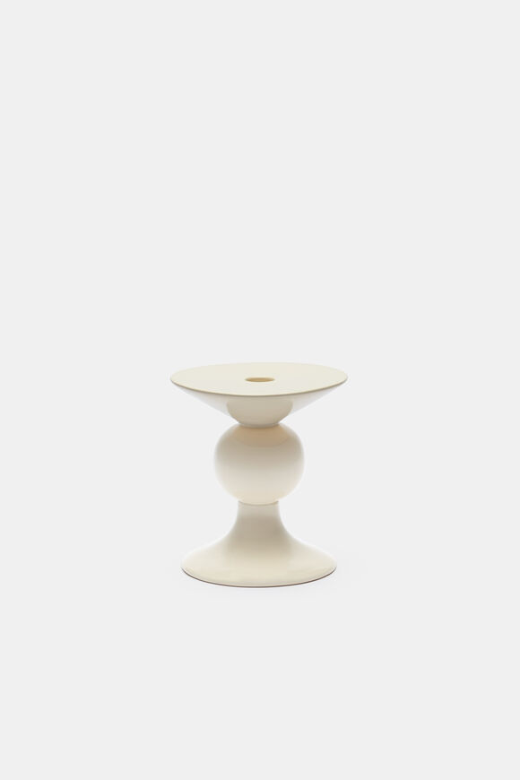 Skyler Candle Holder  Egg Shell  hi-res
