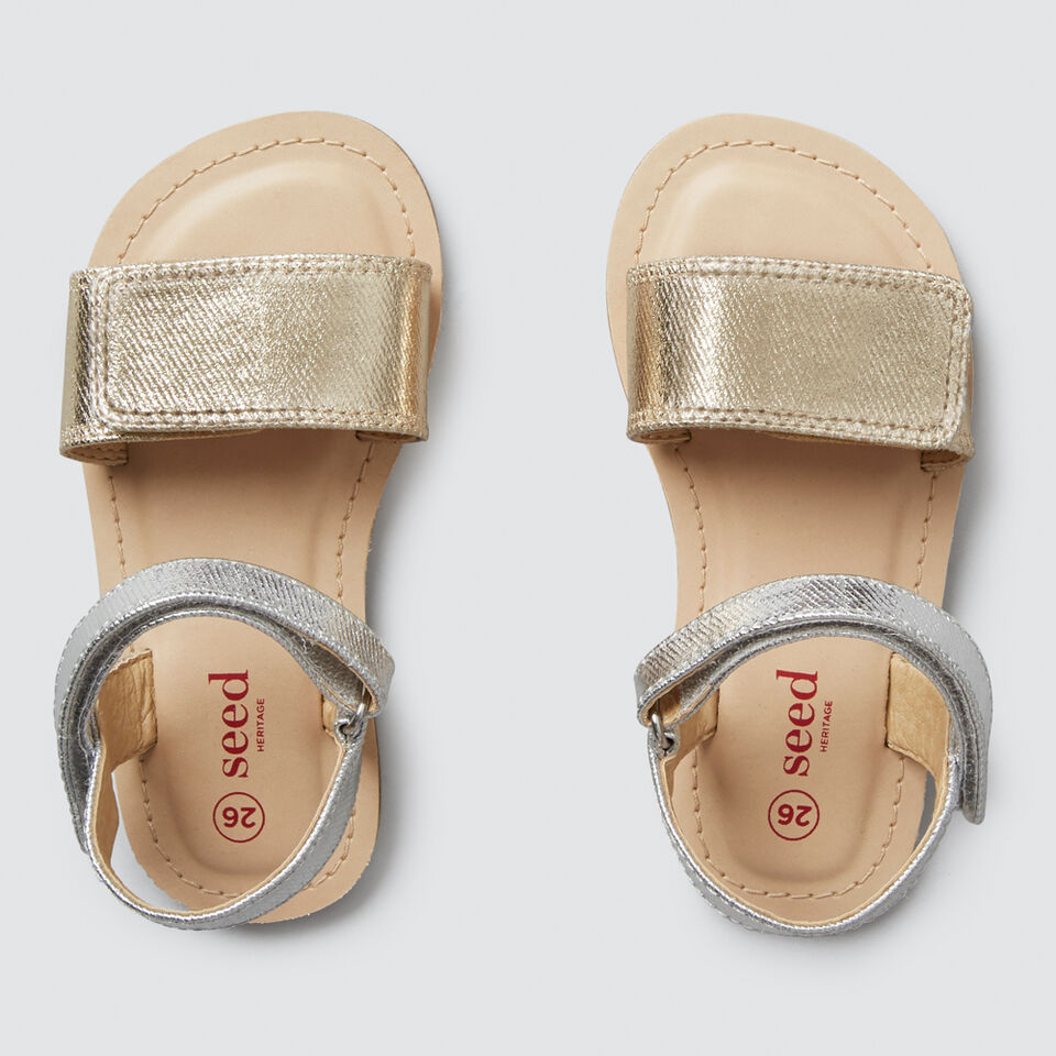 Two-Tone Sandal  