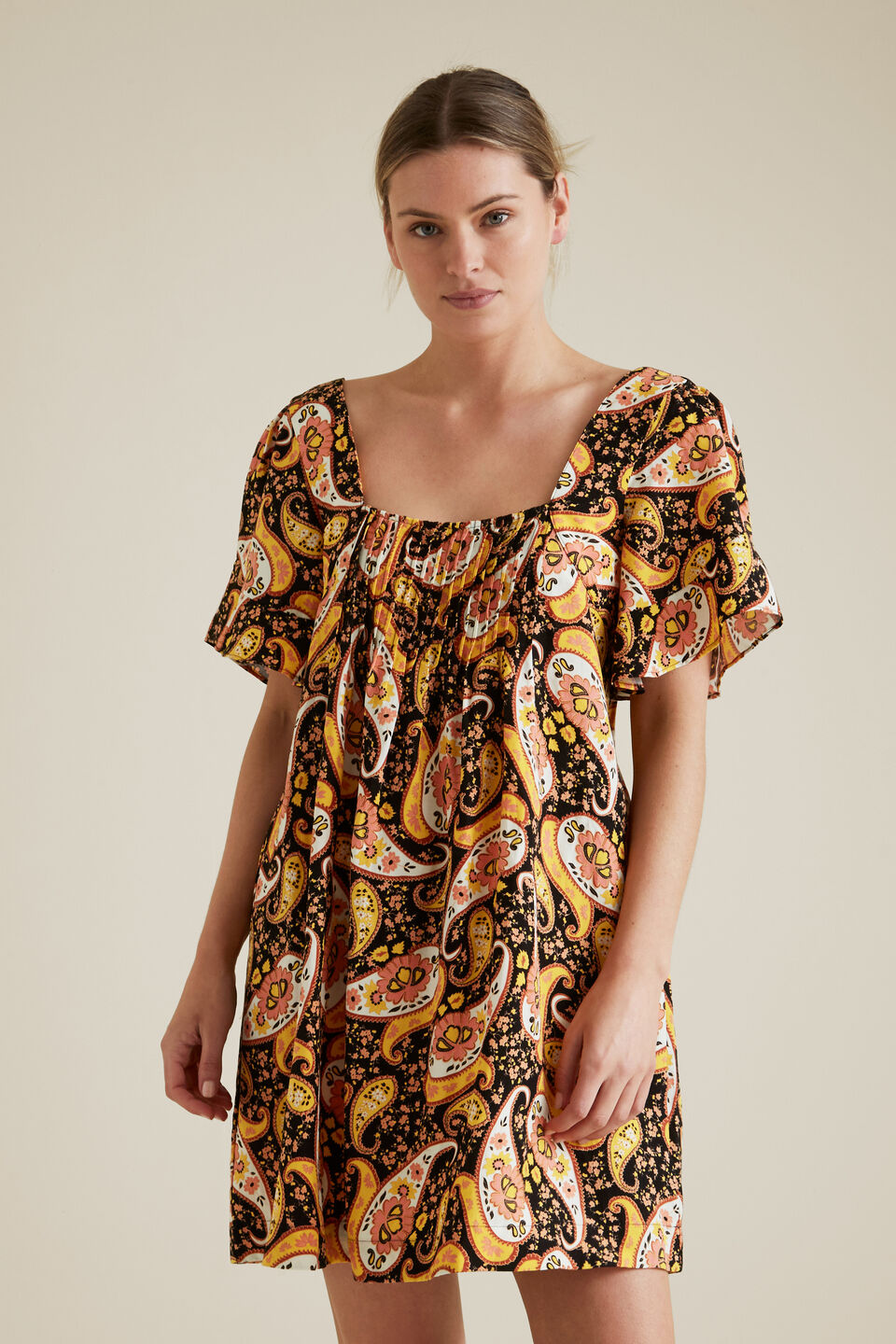 Resort Paisley Dress  
