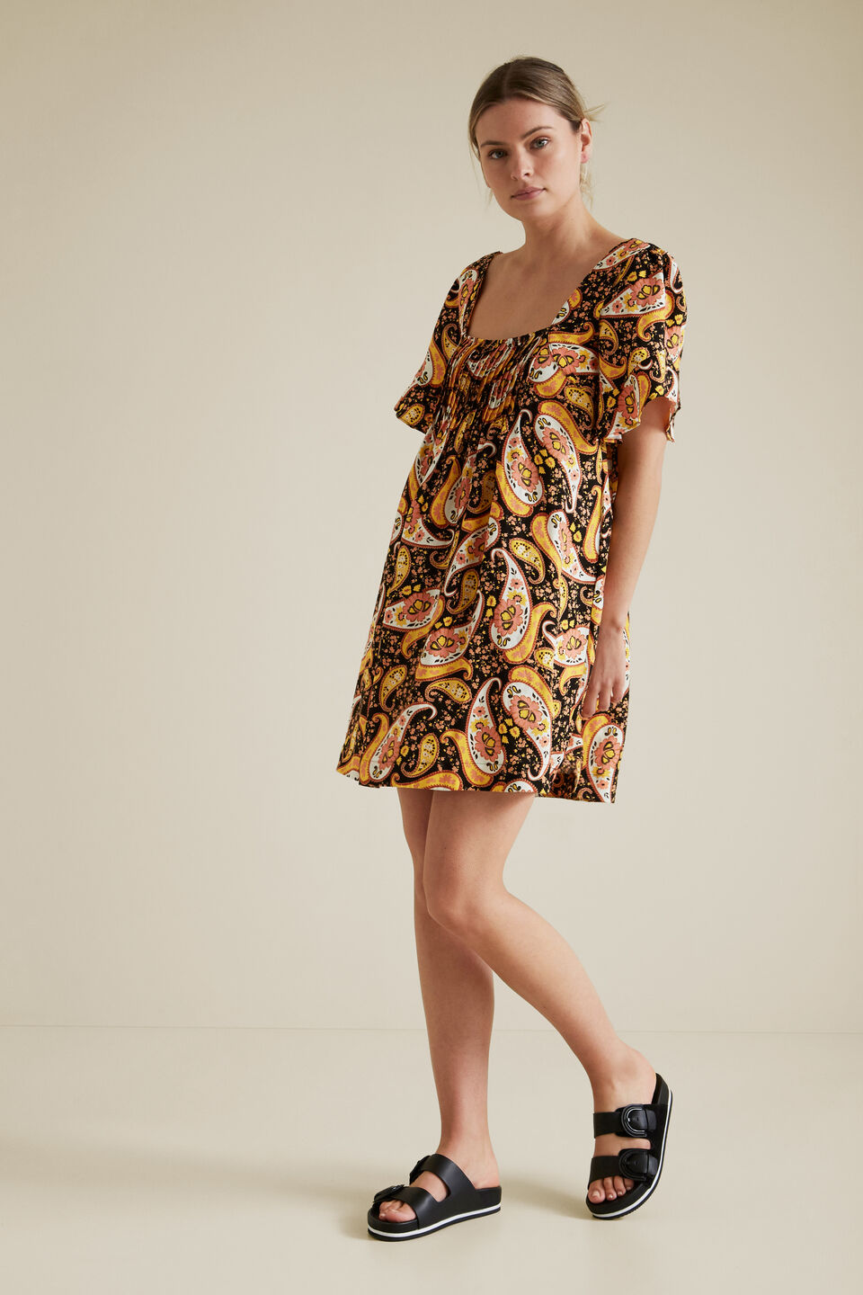 Resort Paisley Dress  