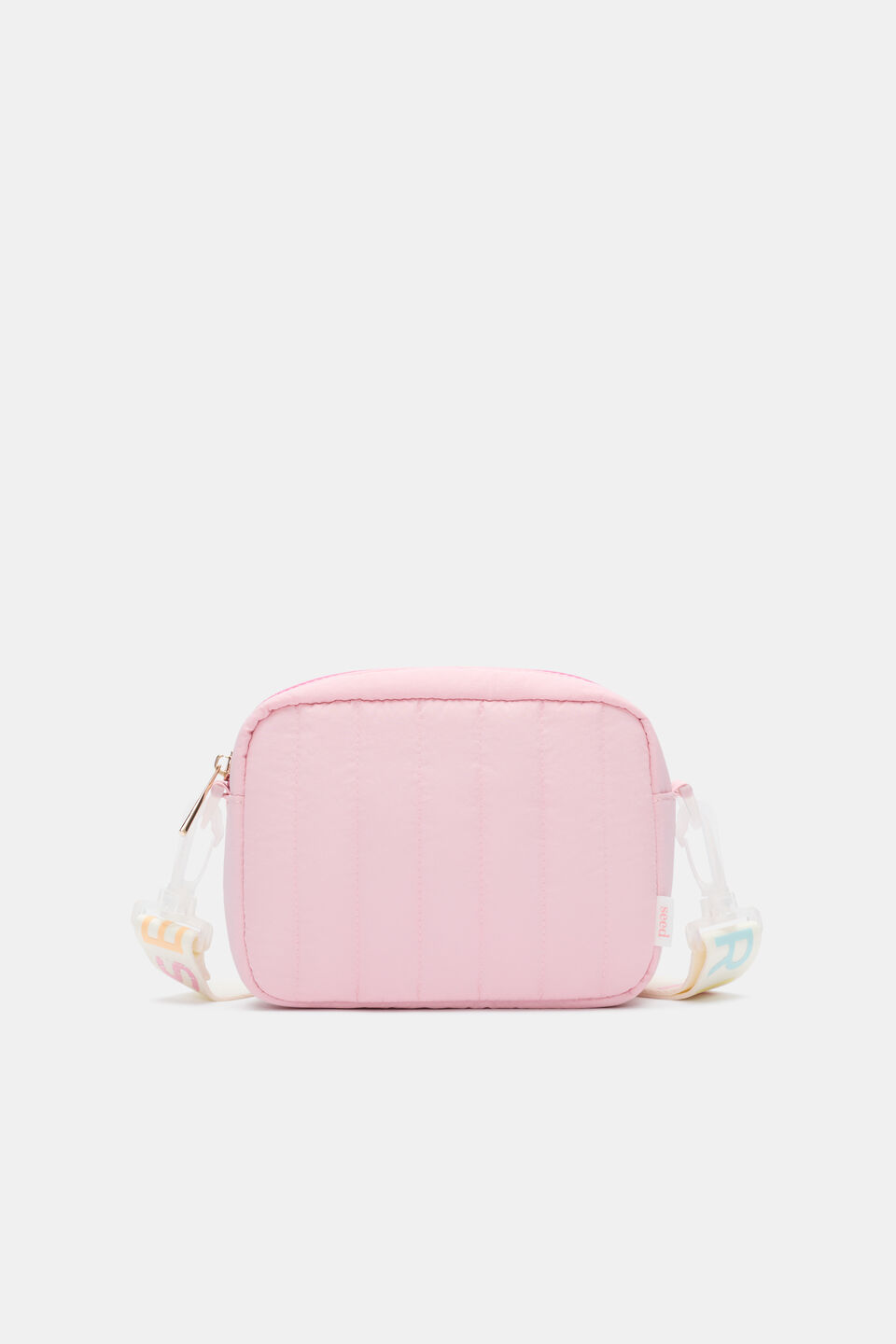 Quilted Nylon Bag  Cherry Blossom