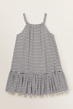 Metallic Stripe Dress    hi-res