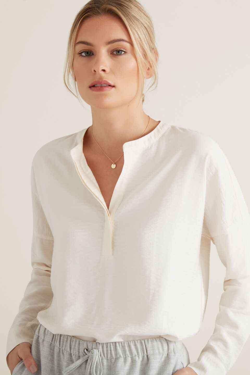 Initial Disc Necklace  