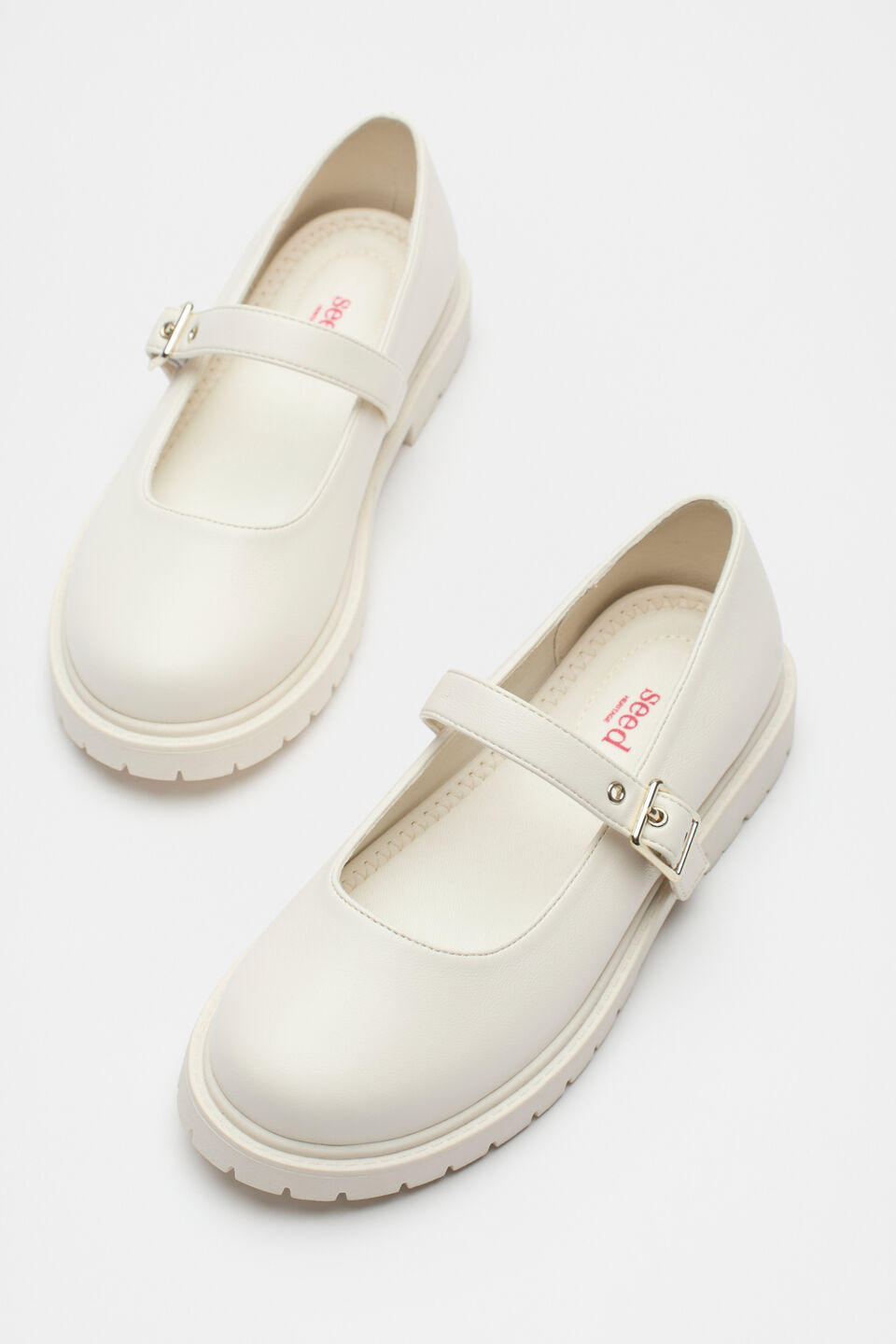 Chunky Mary Jane  Classic Cream