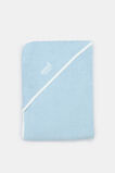 Logo Snuggle Towel  Powder Blue  hi-res