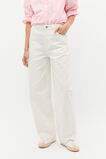 Barrel Leg Seam Front Jean  Cloud Cream  hi-res