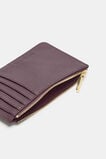 Leather Everyday Wallet  Plum Red  hi-res
