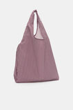 Packable Shopper Tote  Plum Red  hi-res