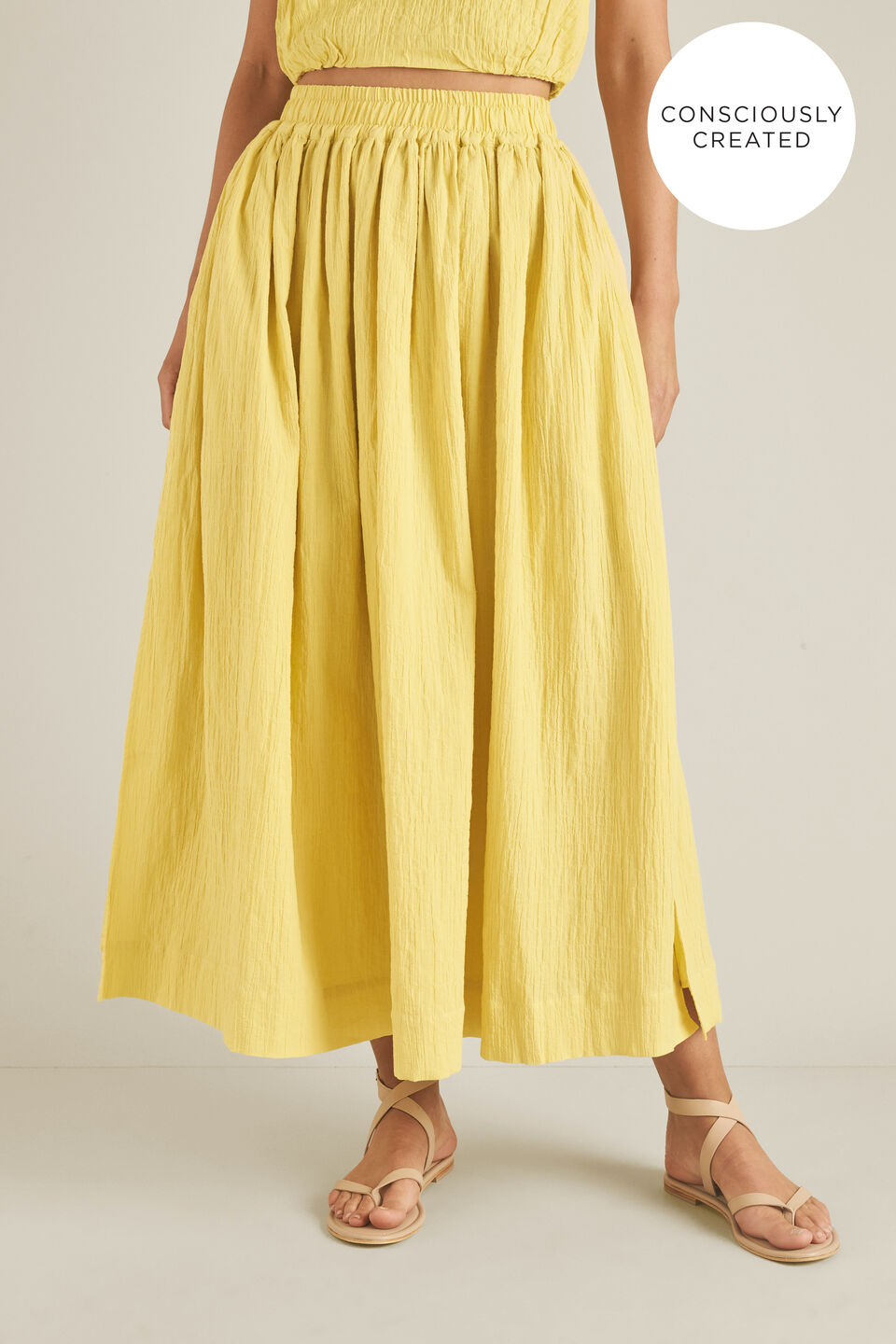 Sustainable Maxi Skirt  