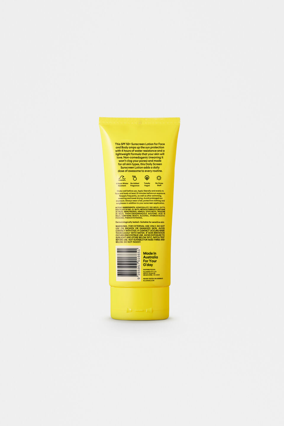 Allkinds SPF 50+ Face & Body Sunscreen Lotion  Multi