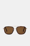Marcia Aviator Sunglasses  Dark Tort  hi-res