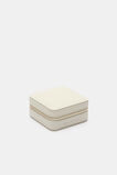 Square Jewellery Case  Cream  hi-res