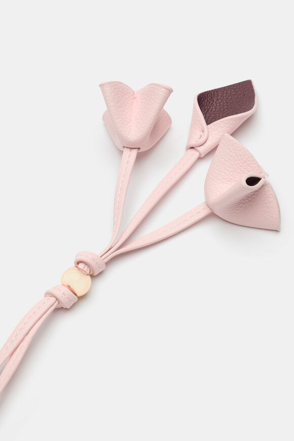 Flower Bag Charm  Pale Blossom  hi-res