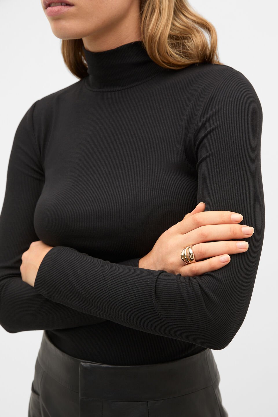 Trio Illusion Ring  Gold