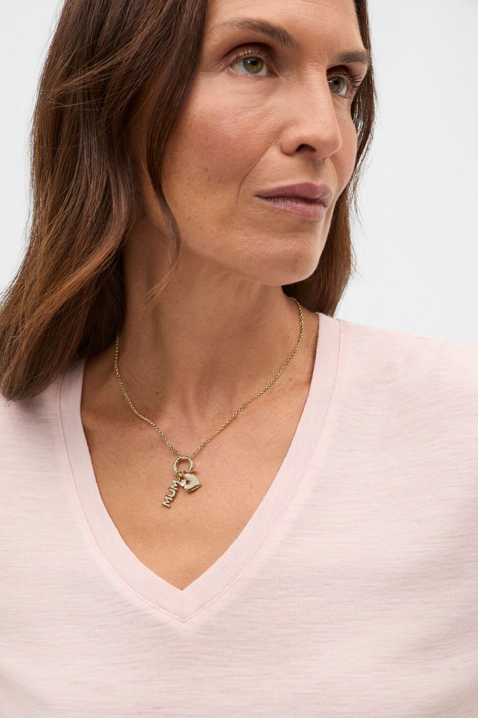 The Charm Collection Mum  Gold