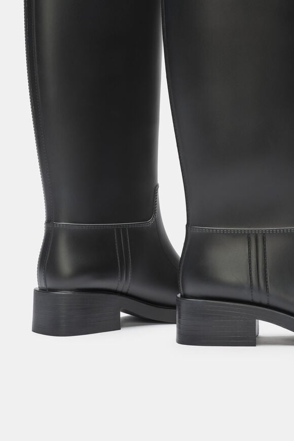 Freya Knee High Rainboot  Black  hi-res