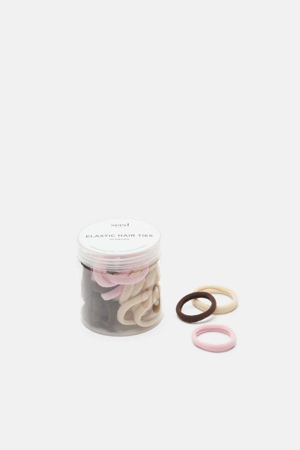 Hair Tie Set  Pale Blossom