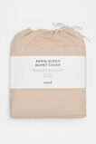 Aerin Queen Duvet Cover  Nougat  hi-res
