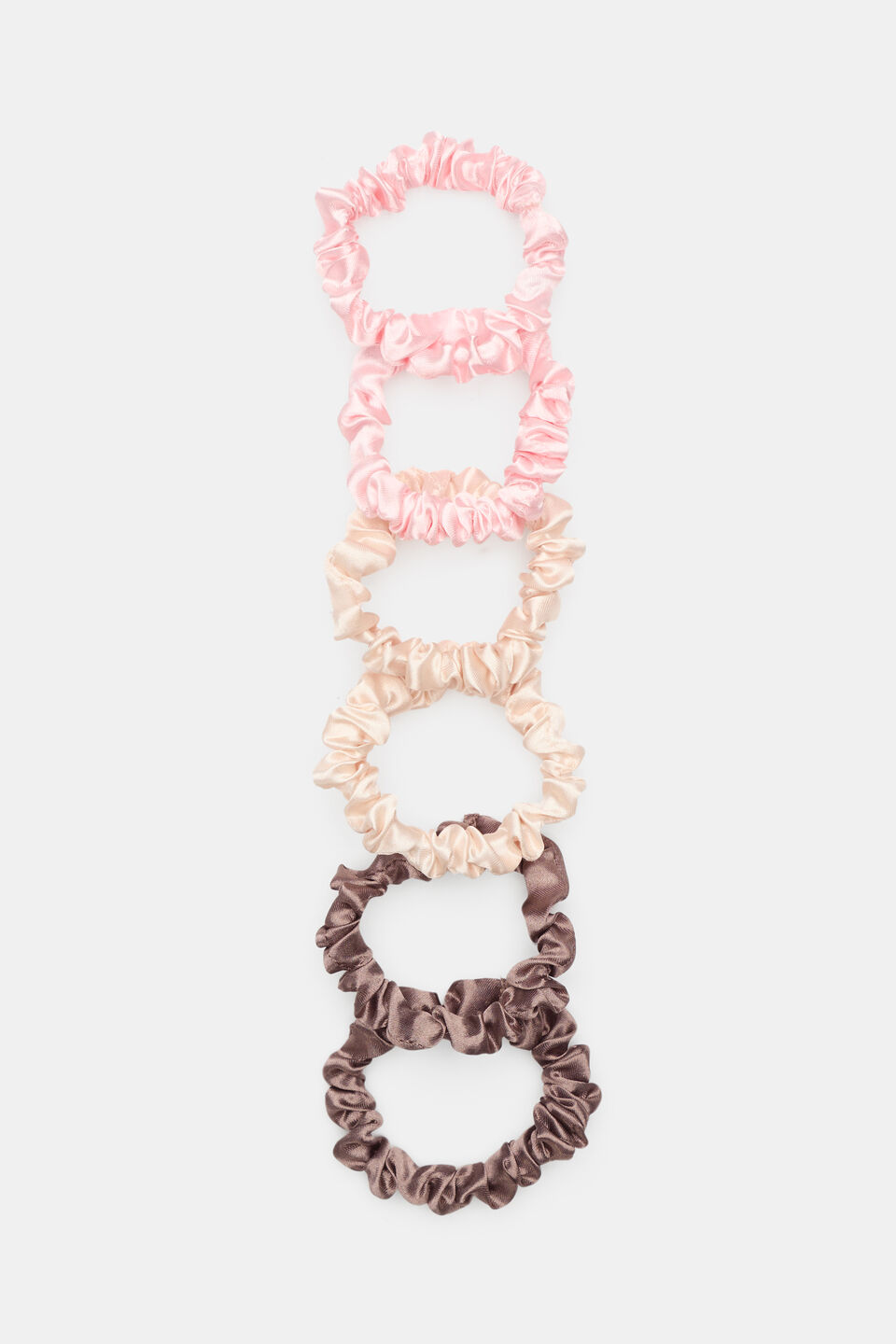 Mini Scrunchie  Pale Blossom