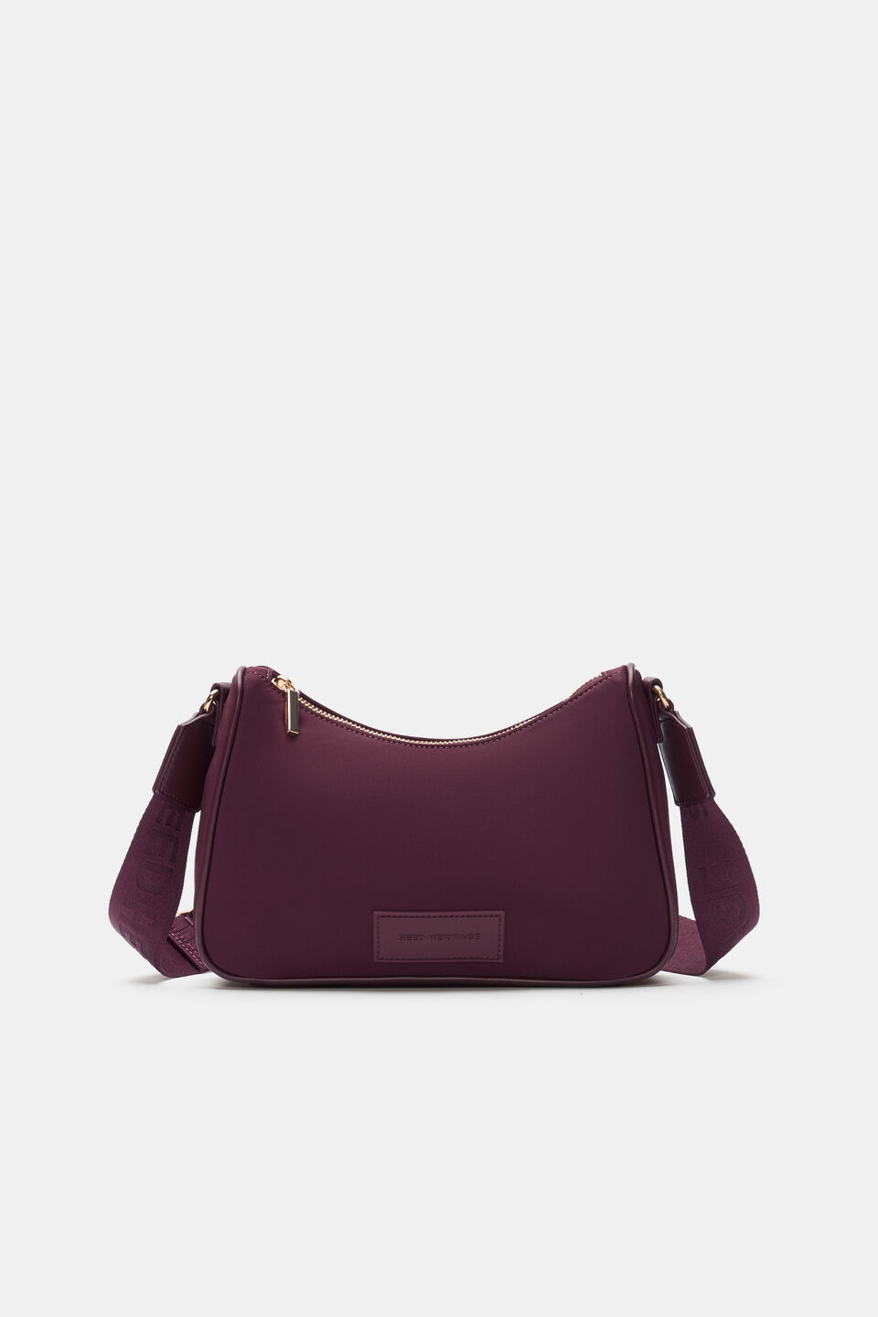 Tech Essential Crossbody Bag  Plum Red