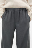 Elasticated Straight Leg Pant  Charcoal Crossdye  hi-res