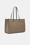 Leather Detail Carry All Tote  Cocoa  hi-res