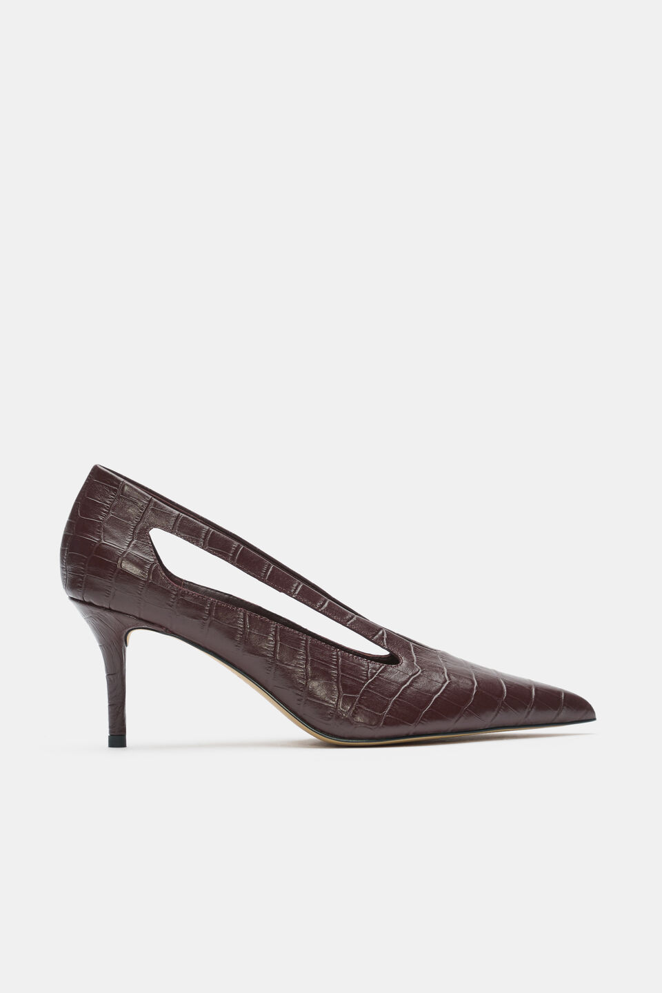 Mia Pump  Dark Plum